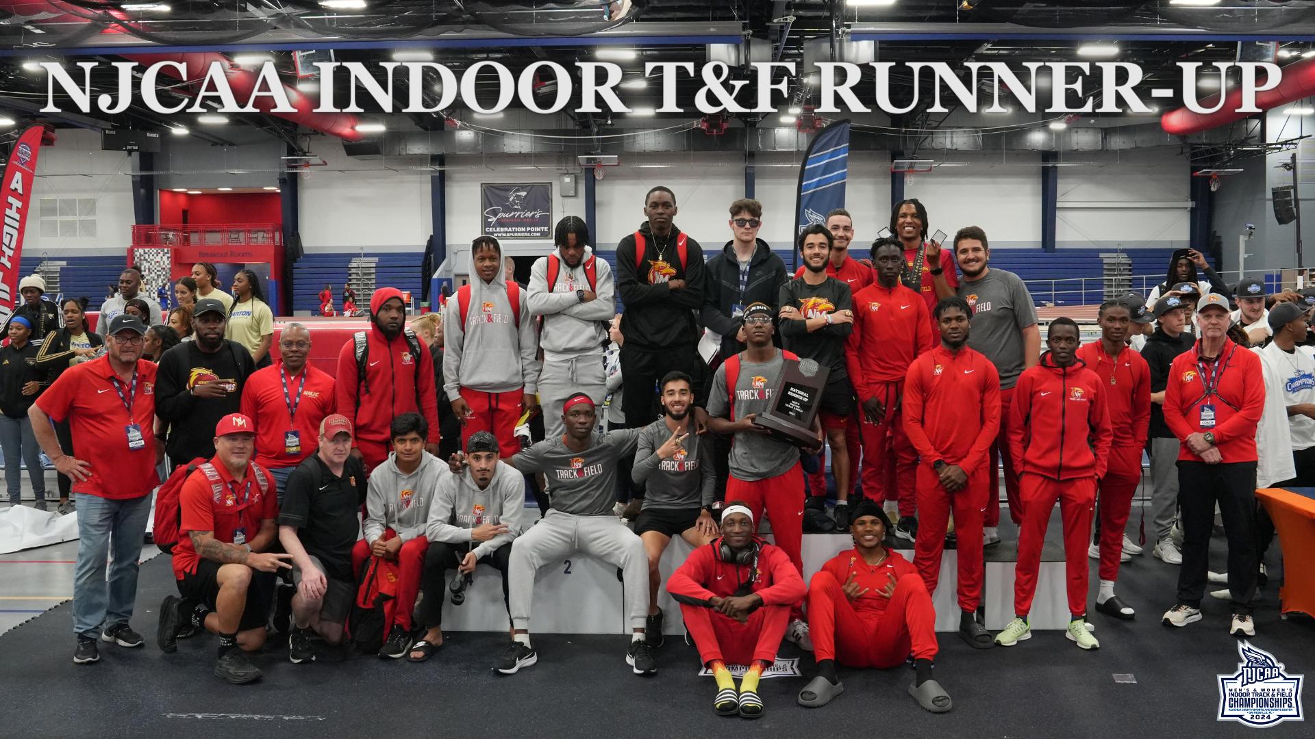 Makarawu and Chiyangwa Repeat, NMJC Finishes Runner-Up at Indoor Nationals