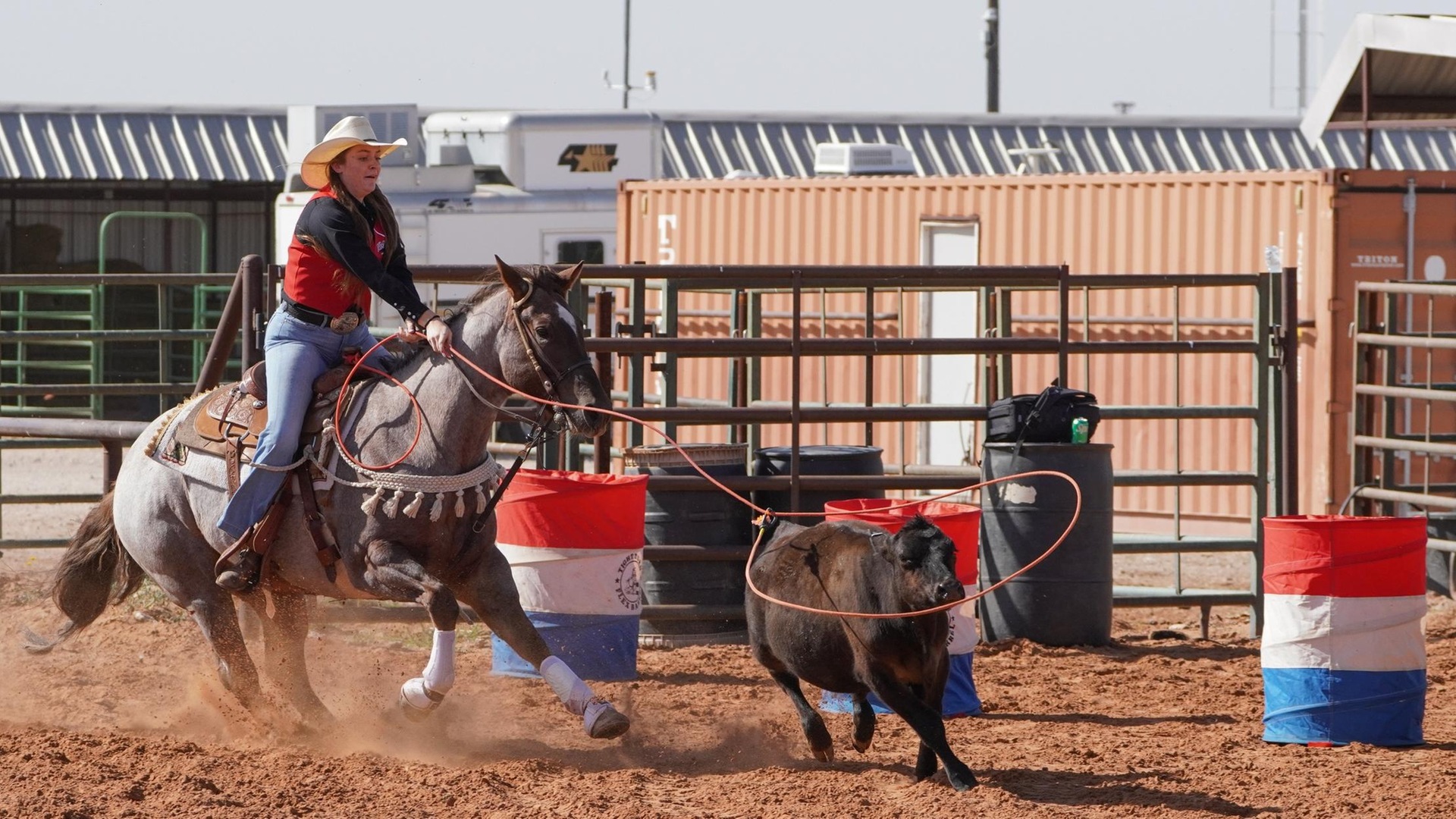 T-Bird Rodeo Finishes Fall in Lubbock