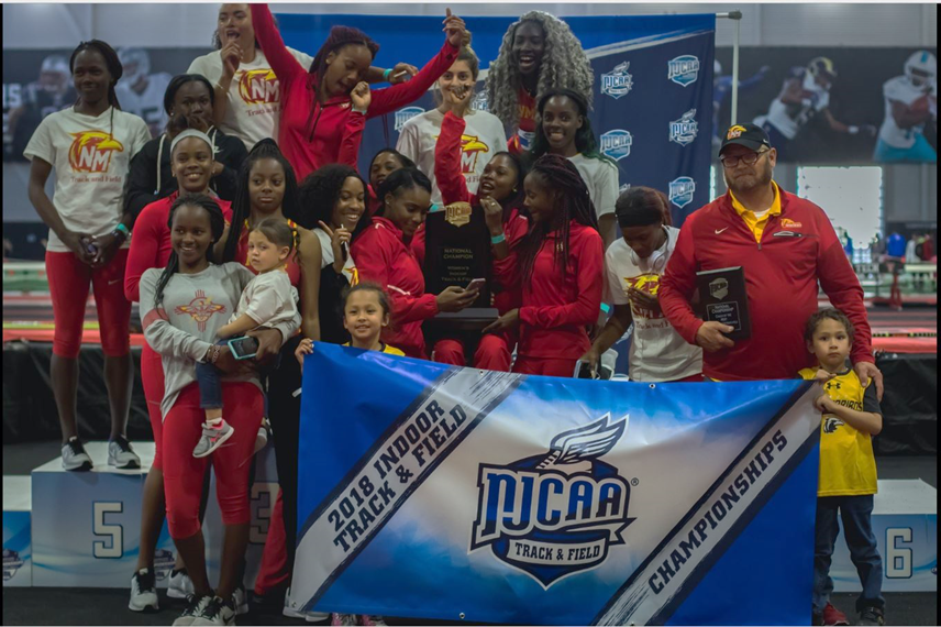No. 2 NMJC Track and Field Repeat as National Champions