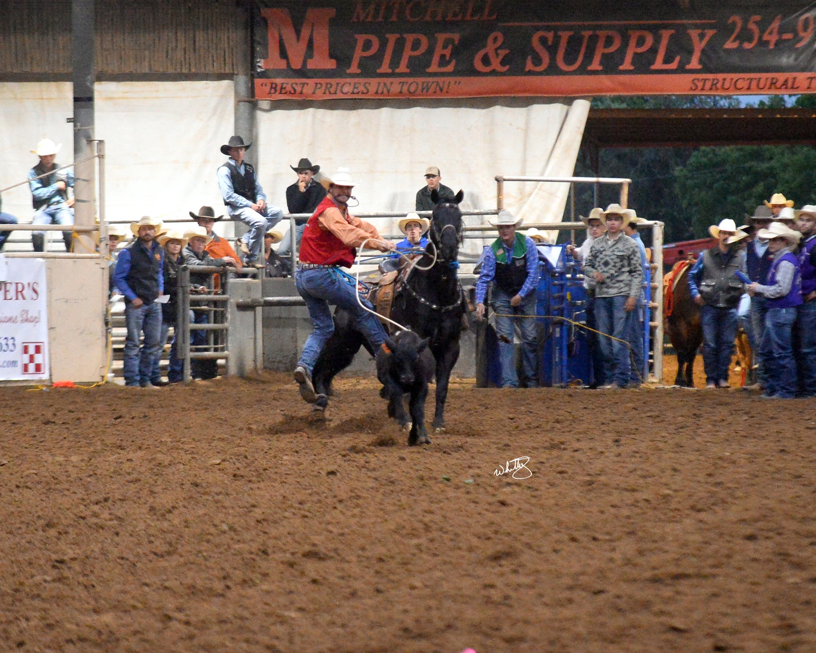NMJC’s Tyce McLeod Wins Second in Average TD Roping at TSU