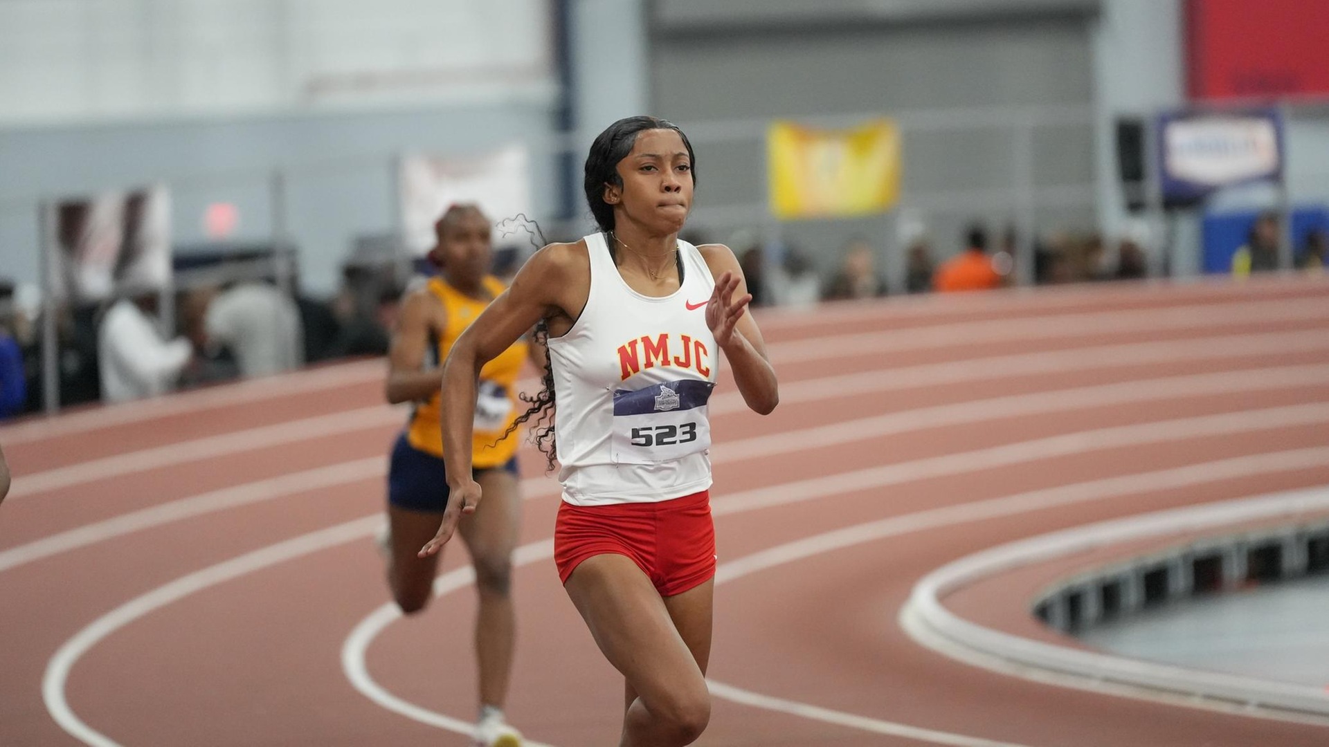 Knight Dashes to NJCAA No. 1 in the 100m