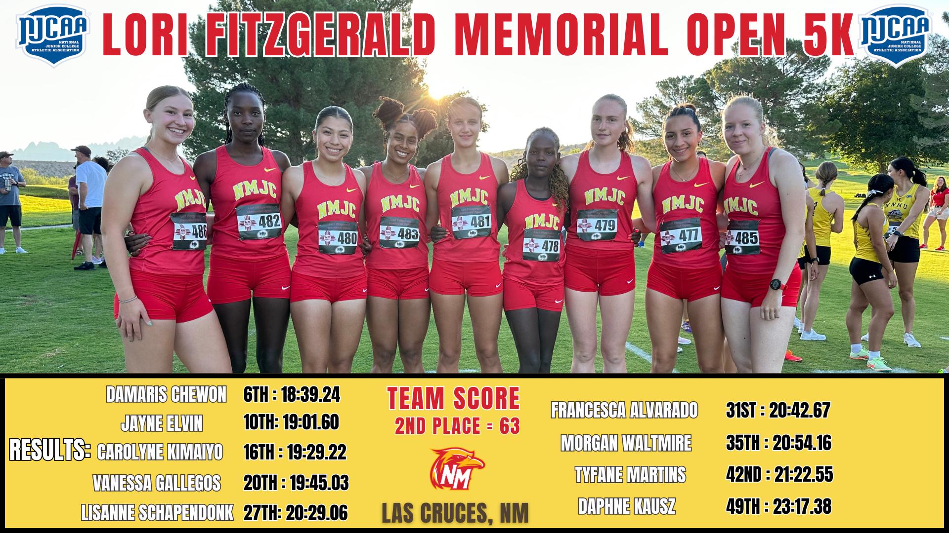 Women's XC Finishes Runner-up in Las Cruces