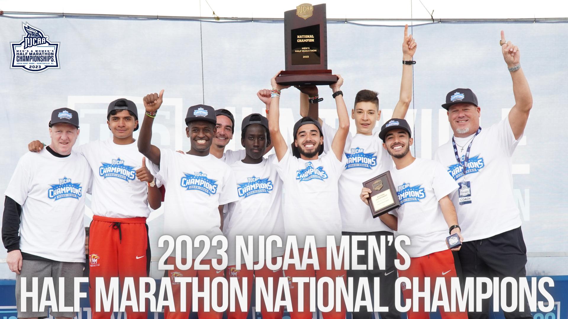 T-Birds Win NJCAA Half Marathon National Championship, Tomas Vega Wins Individual Title