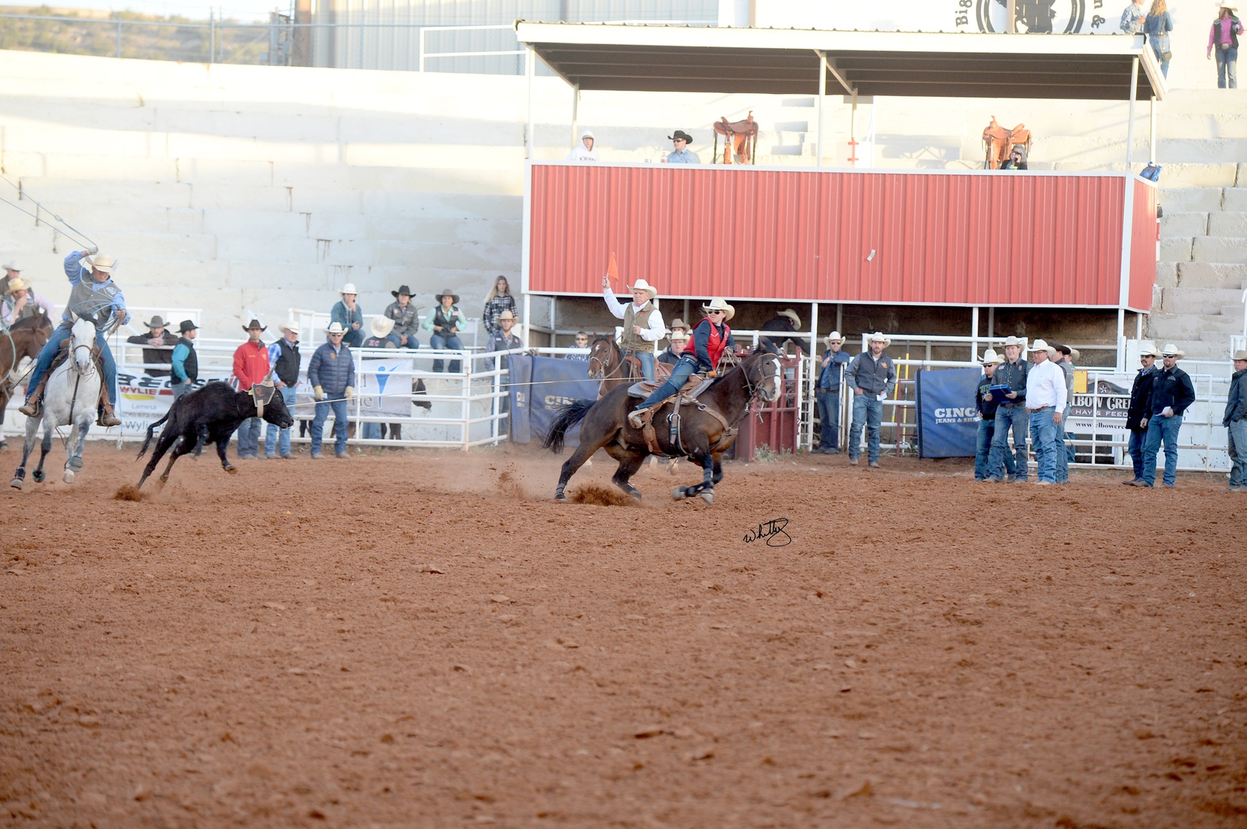 NMJC’s Swaize Lee Wins Women’s All-Around at HC Rodeo