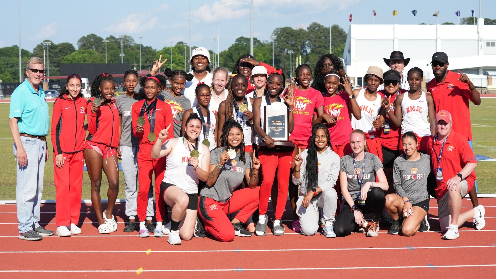 NMJC Women’s T&F Wins 5th Outdoor National Championship