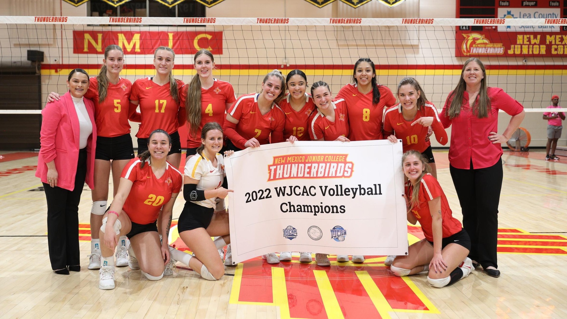 NMJC Volleyball Wins First WJCAC Title